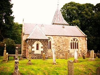 Abbey St Bathan Kirk, Schottland
