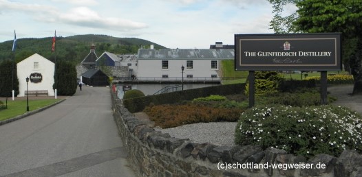 Glenfiddich Distillery Schottland