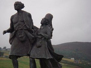 Emigrants Monument Helmsdale