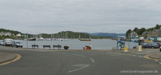 Tarbert Hafen, Schottland