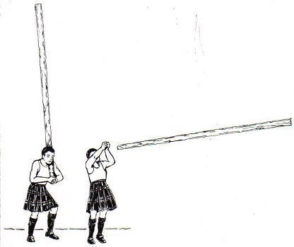 Tossing The Caber