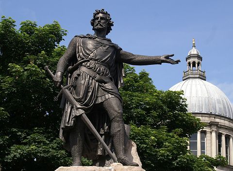 Wallace Statue Aberdeen Schottland